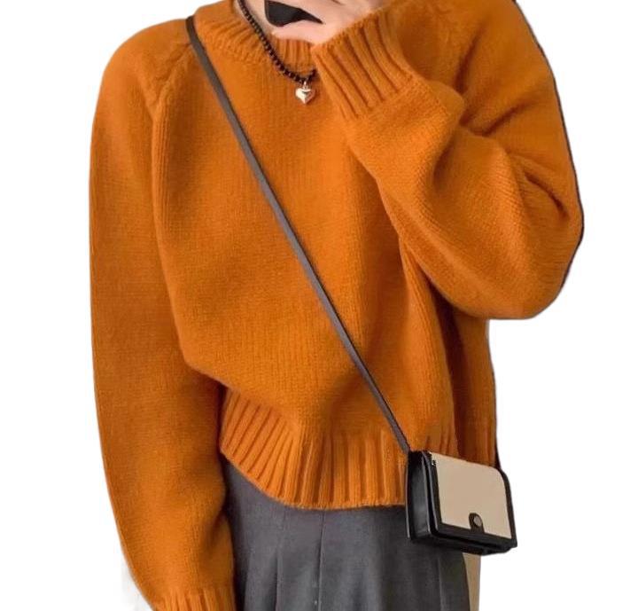 Damen Pullover mit Rundhals und langen Ärmeln – Ansicht 8