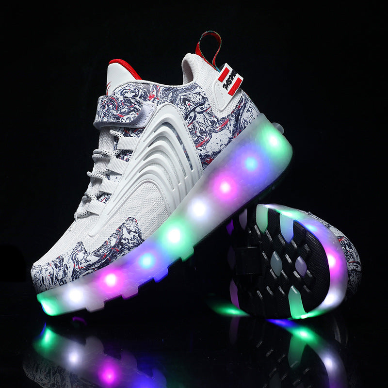 Kinder-Lauflernschuhe mit LED-Licht