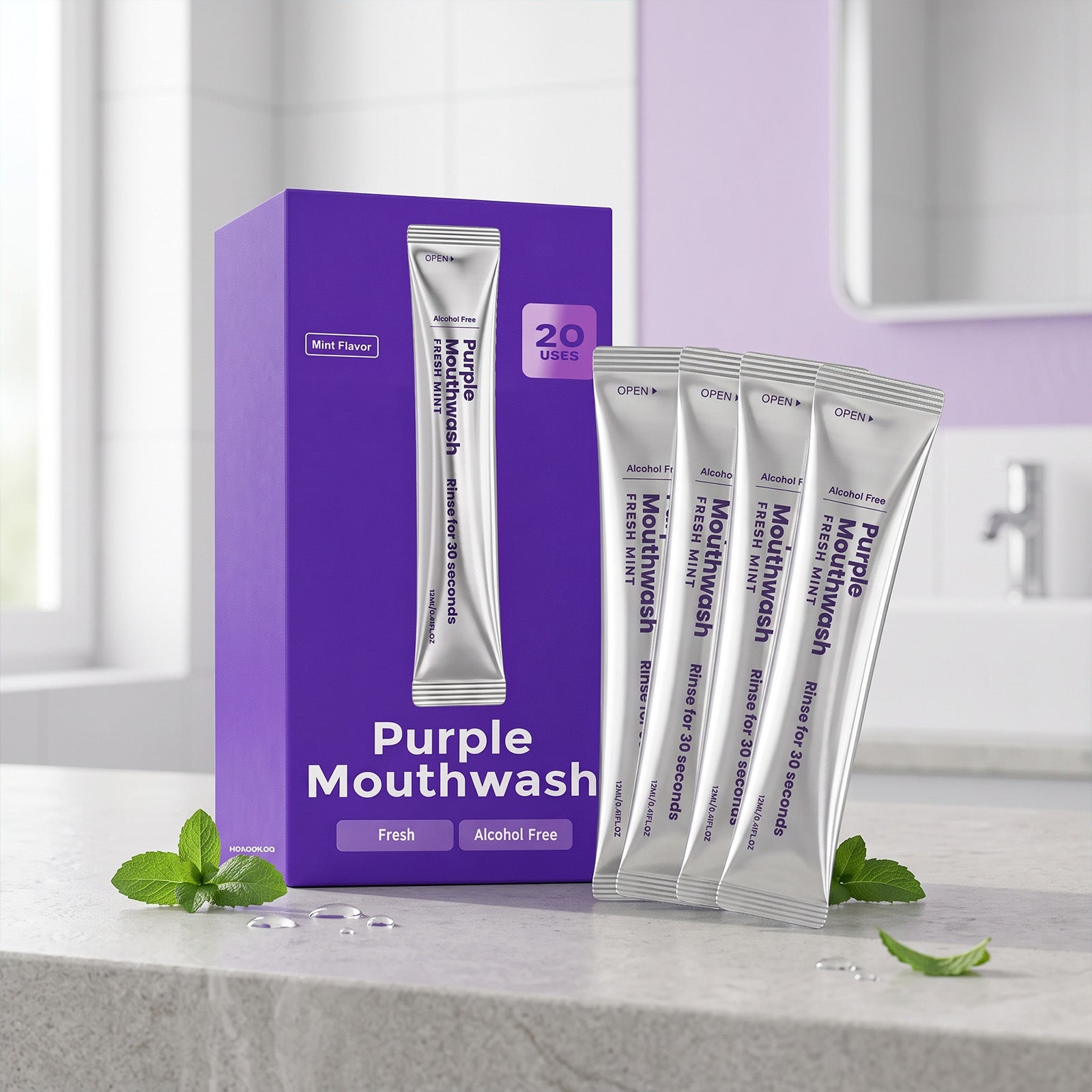 Mundspülung für die tägliche Mundhygiene
