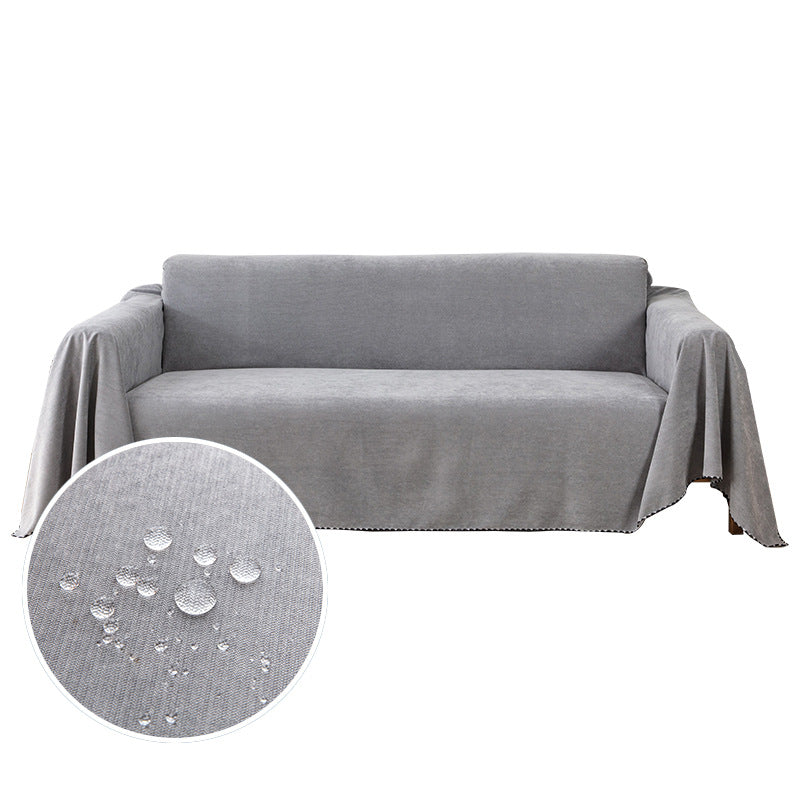 Wasserdichter Sofaüberwurf im minimalistischen Stil