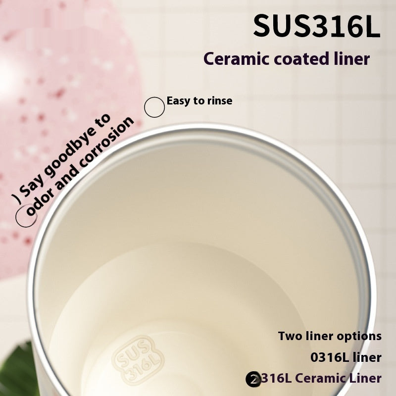 Thermos Becher 316L Edelstahl, 0-6-Stunden-Isolierung – Bild 2 | LuxeStyle
