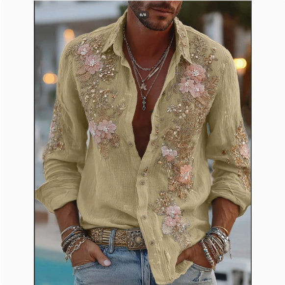 Lapel-Style Poloshirt – Bild 1 | LuxeStyle