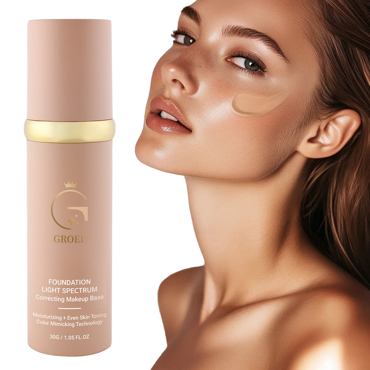 Concealer und Feuchtigkeitsfoundation 30 ml – Bild 3 | LuxeStyle