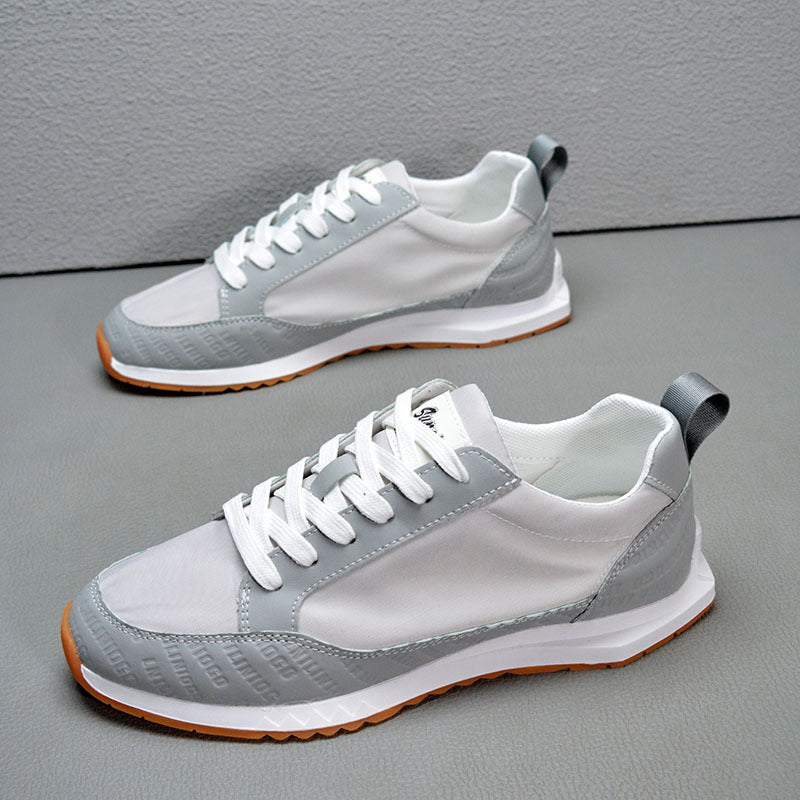 Atmungsaktive Herrenschuhe aus Eisseide