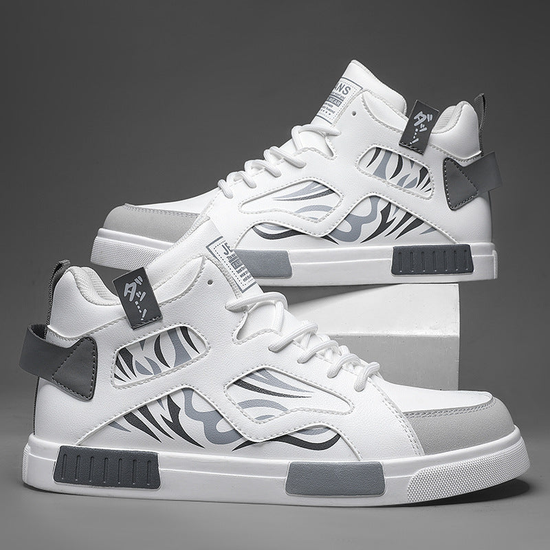 Sportliche High-Top Sneaker für Herren – Bild 5 | LuxeStyle