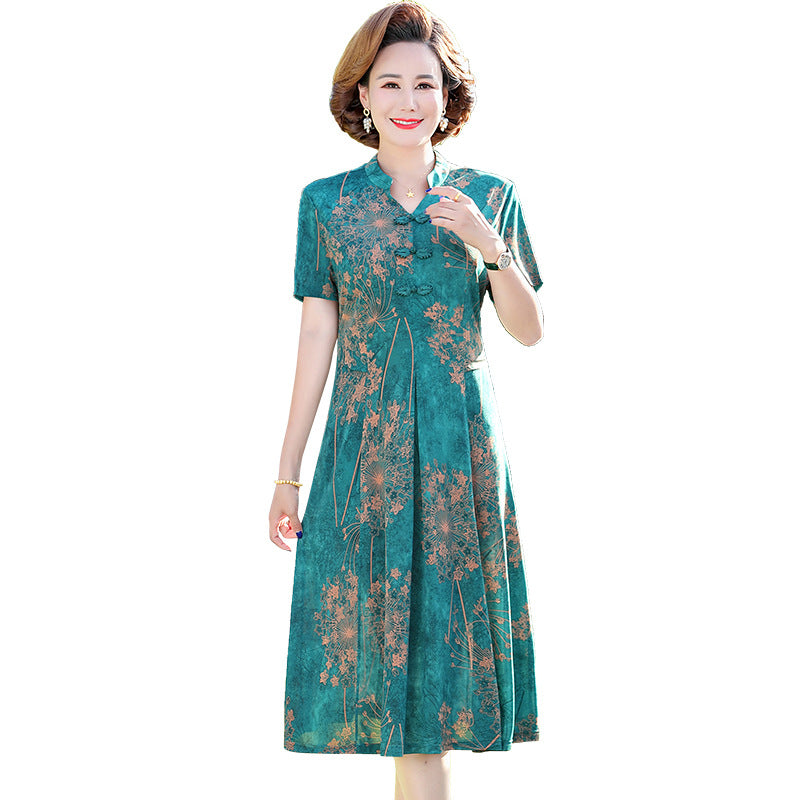Elegantes Kurzarmkleid für Damen