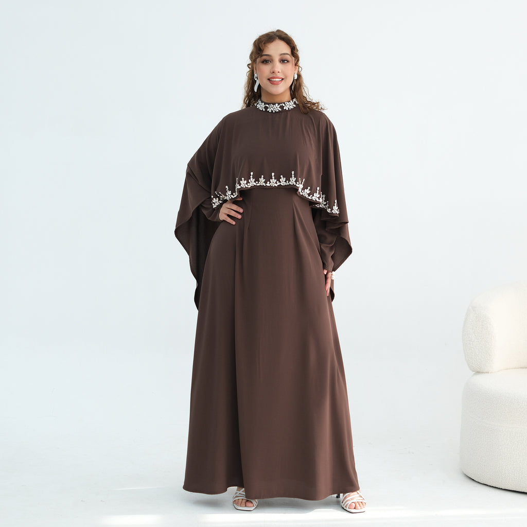 Elegantes Zweiteiliges Kleid mit Strass