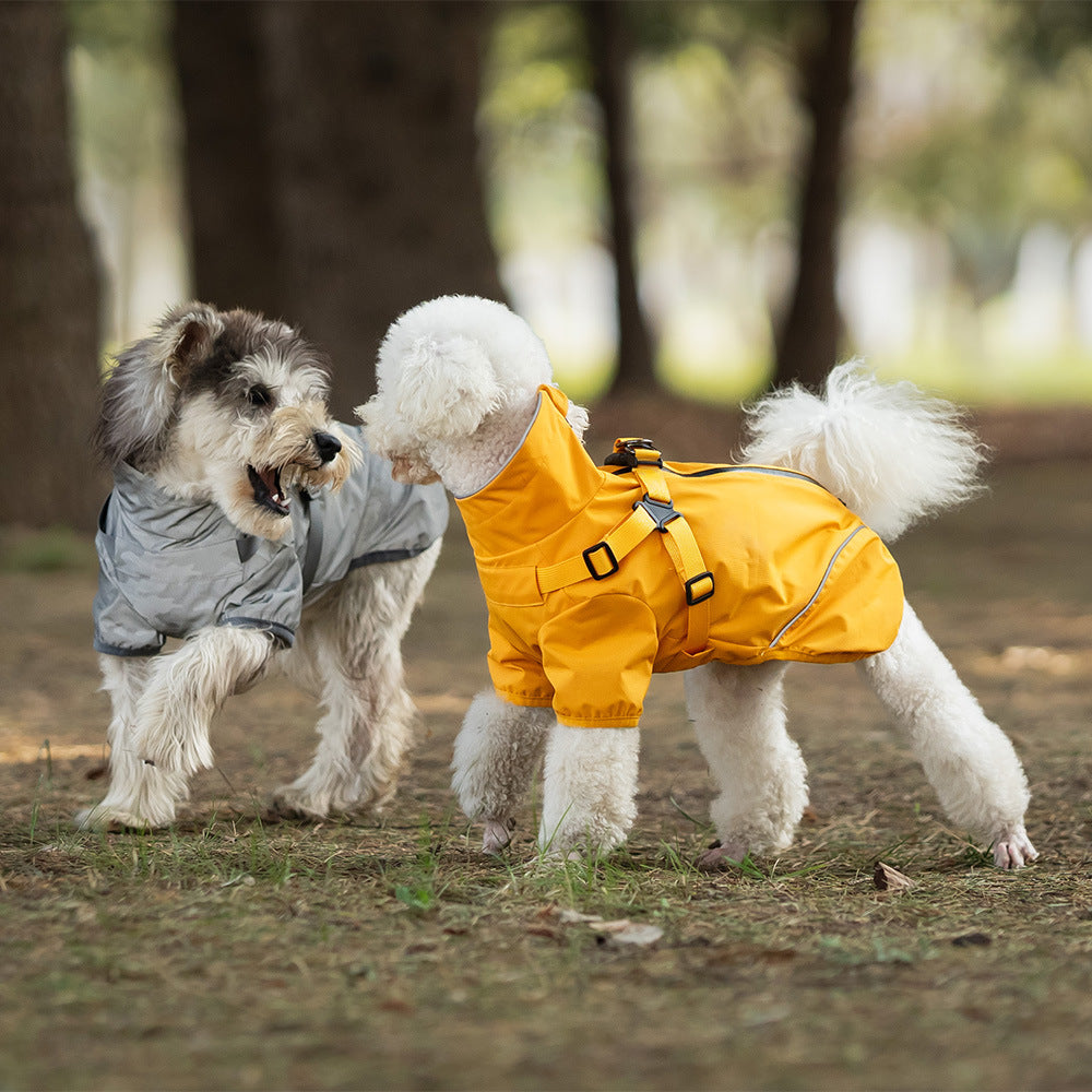 Wasserdichte Regenjacke für Hunde