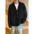 Lässige Langarm-Strickjacke für Herren – Bild 6 | LuxeStyle