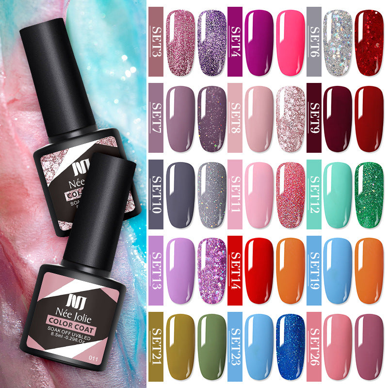 Glitzer Reflektierender UV/LED Gel Nagellack