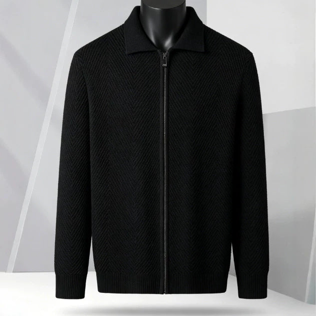 Einreihiger Cardigan für Herren
