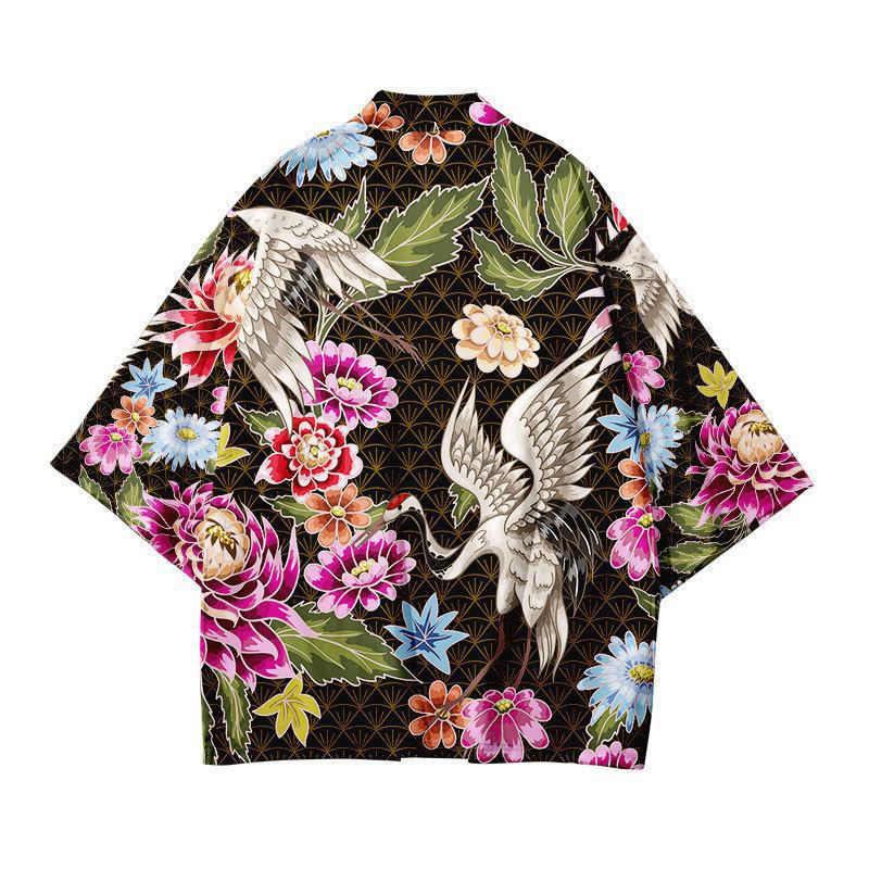 Loose Fit Printed Cardigan Herren