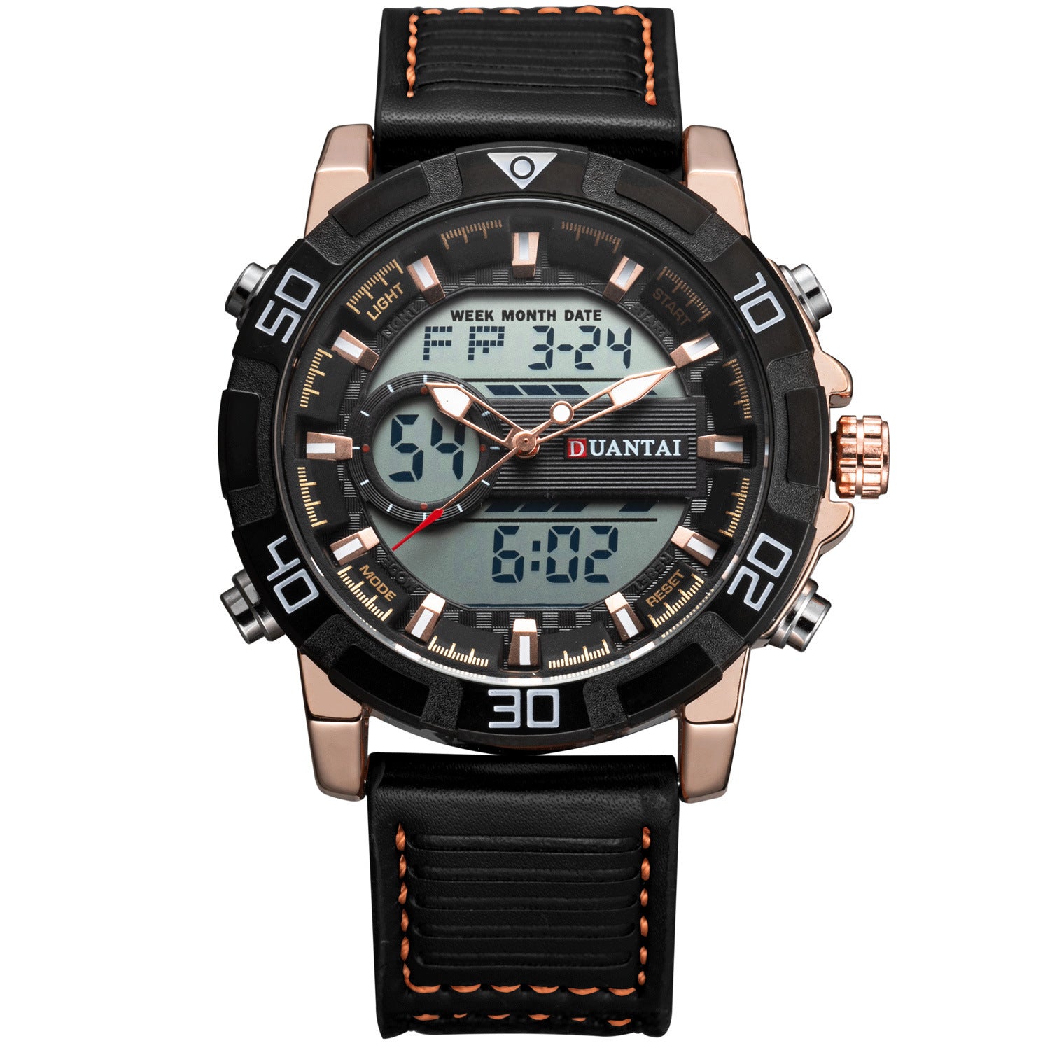 Herren-Uhr mit Mehrfach-Einsätzen