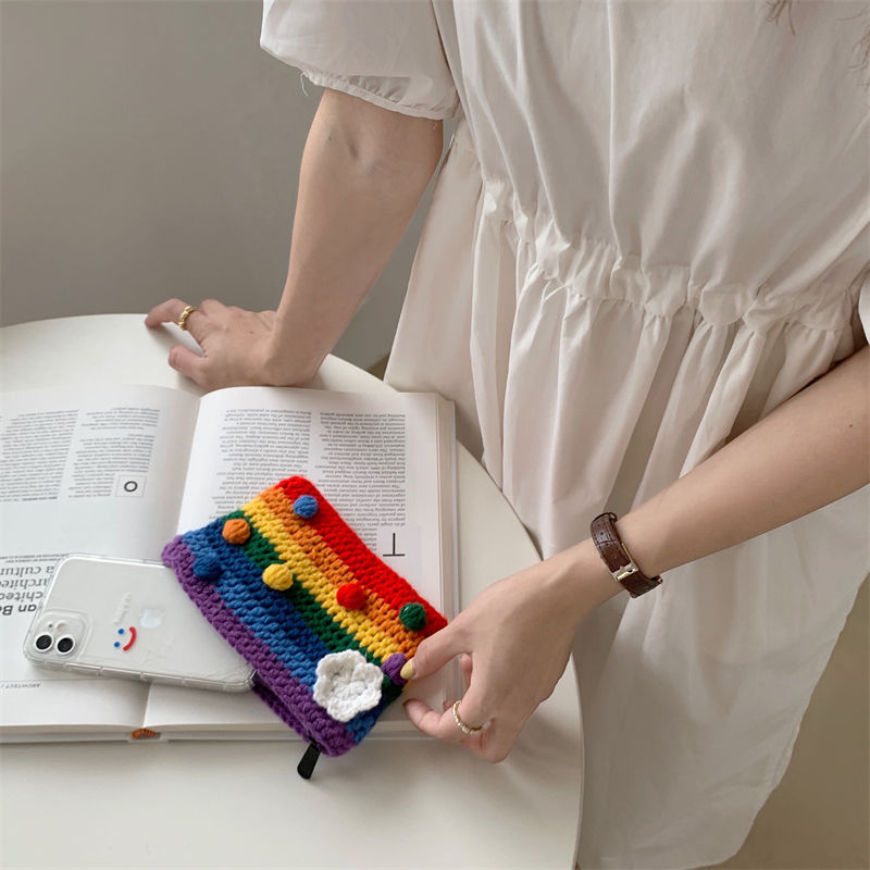 Schmuckbeutel mit Regenbogenmuster – Bild 2 | LuxeStyle