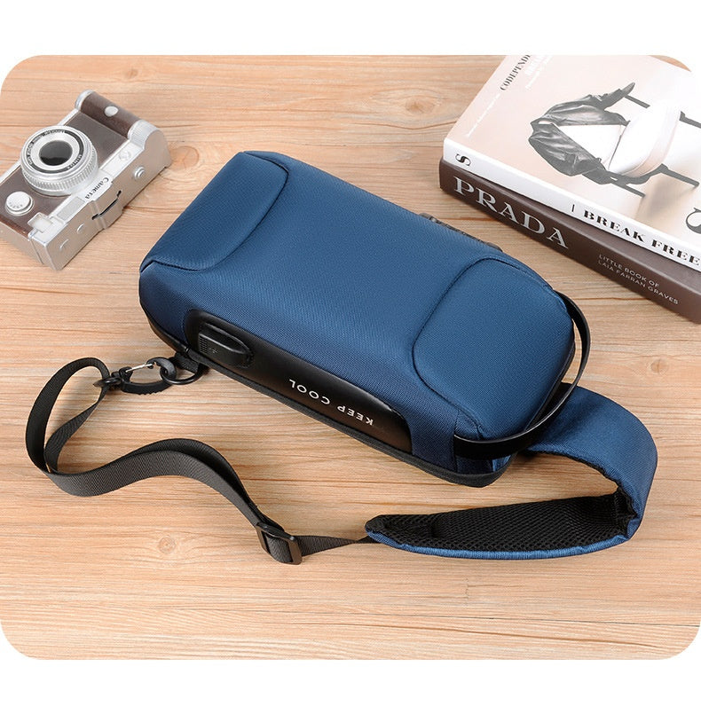 Motorrad Herren-Brusttasche aus Oxford-Stoff