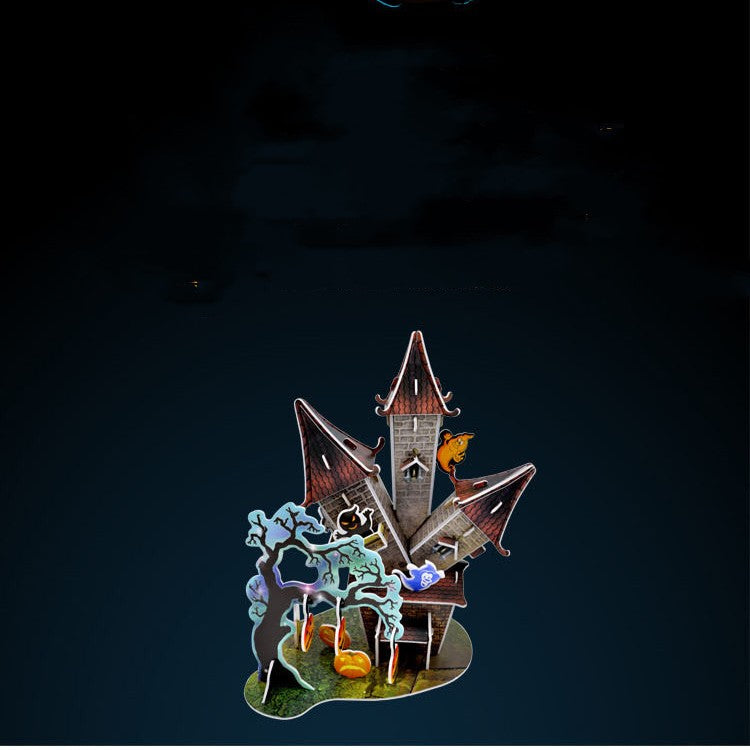 3D Puzzle Halloween Schloss – Bild 5 | LuxeStyle