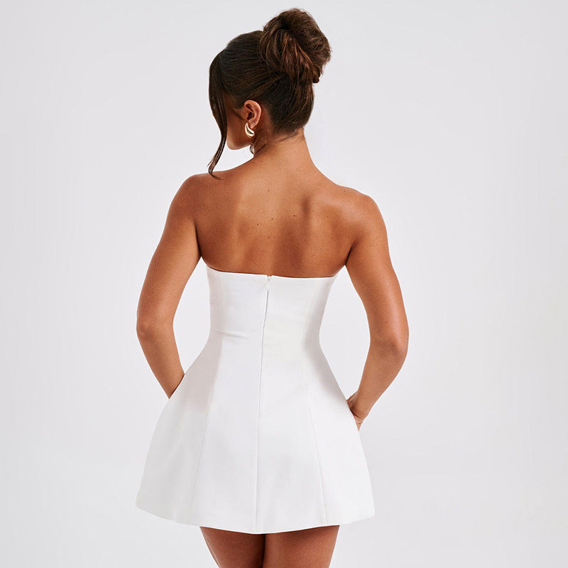 Fashion Tube Dress – Sommerliches Neckholder-Kleid