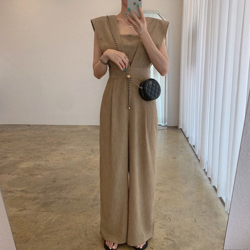 Retro-Chiffon-Jumpsuit