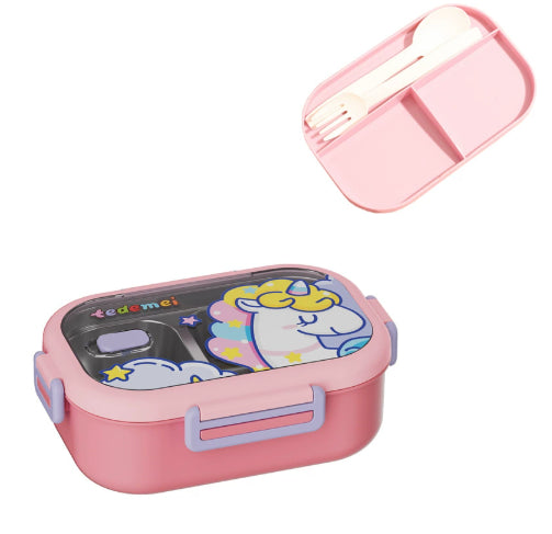 Lunchbox mit zwei Fächern, Edelstahl – Bild 10 | LuxeStyle