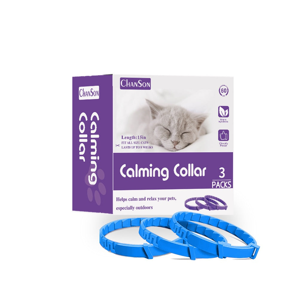 Pheromon Halsband für Haustiere, 3er-Pack