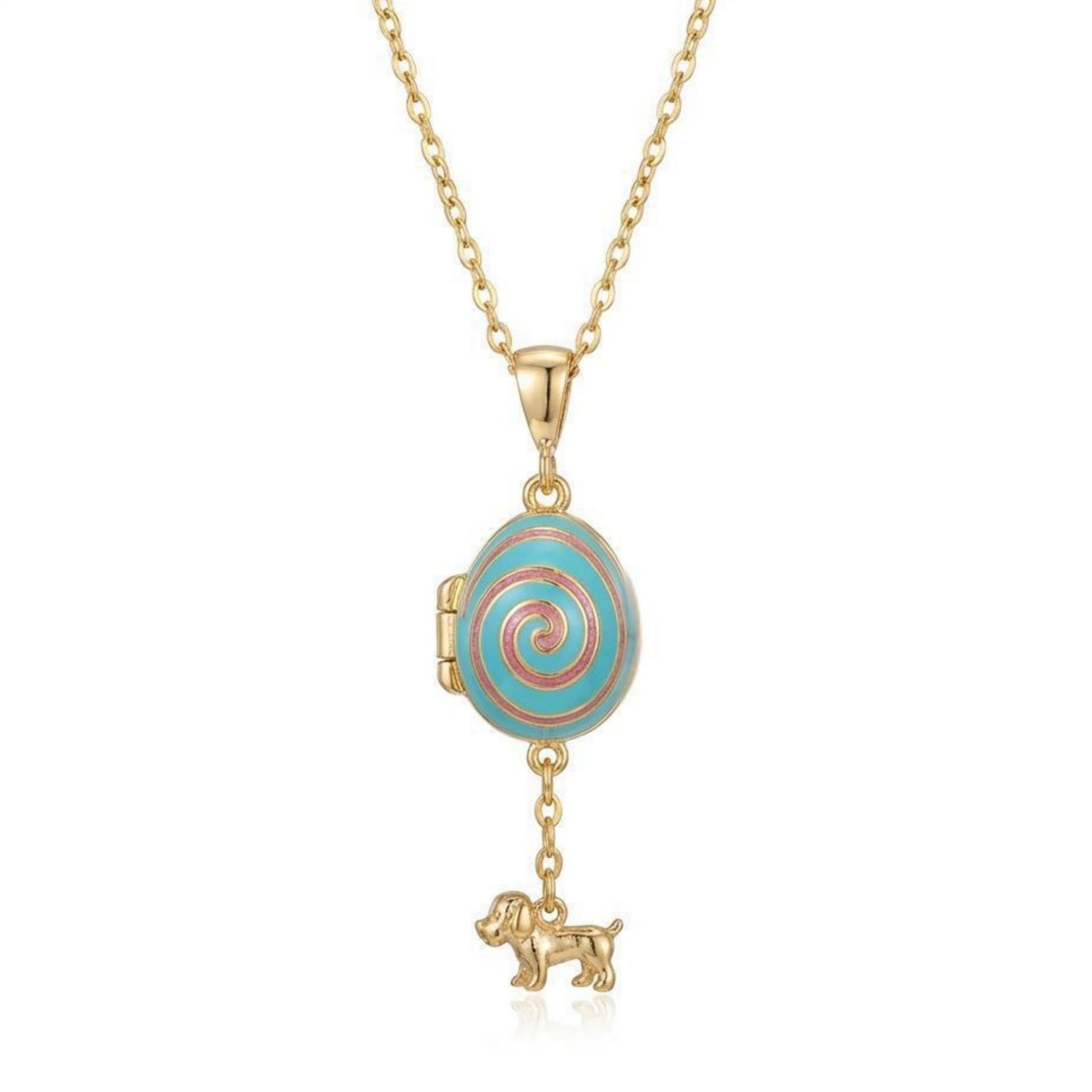 Bunt schimmerndes Halsband