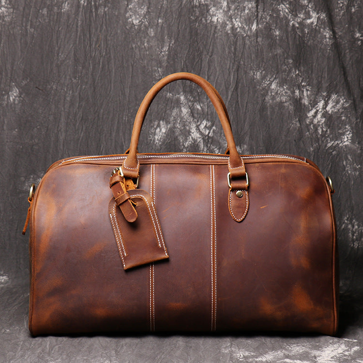 Reisetasche aus Leder für Herren – Bild 4 | LuxeStyle
