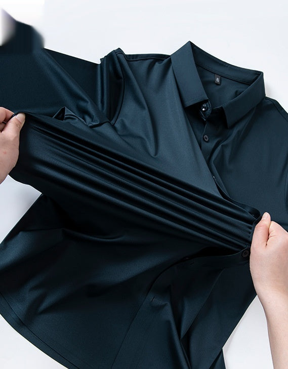 Seamless Langarm-Hemd – Bild 7 | LuxeStyle