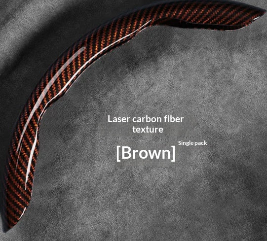 Carbon-Faser Lenkradbezug Clip-on Griffe