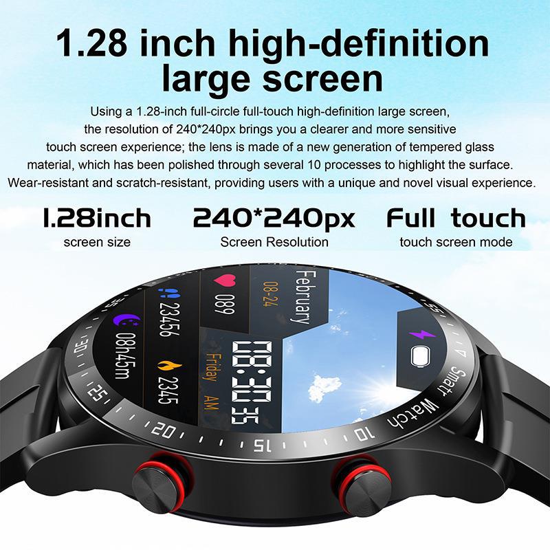Smartwatch mit Edelstahlarmband und Bluetooth-Anrufen – Bild 3 | LuxeStyle
