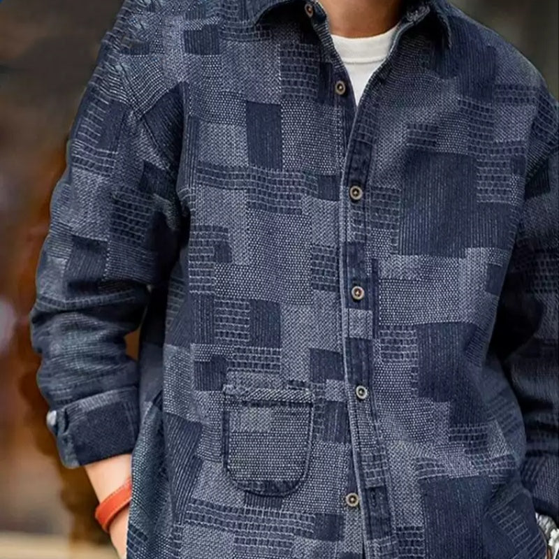 Jeanshemd mit Karomuster – Bild 2 | LuxeStyle