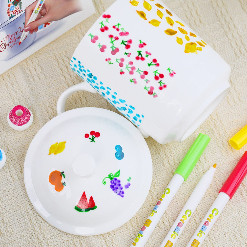 24-Farben-Marker-Set für Keramik & Glas – Bild 6 | LuxeStyle