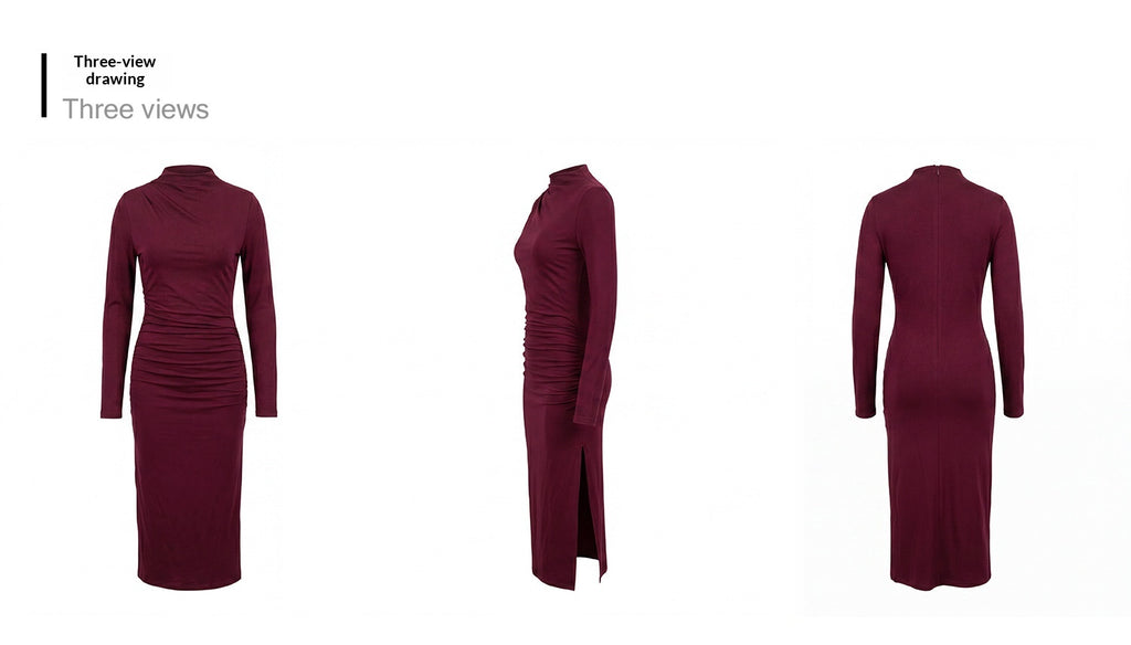 Elegantes Mididress