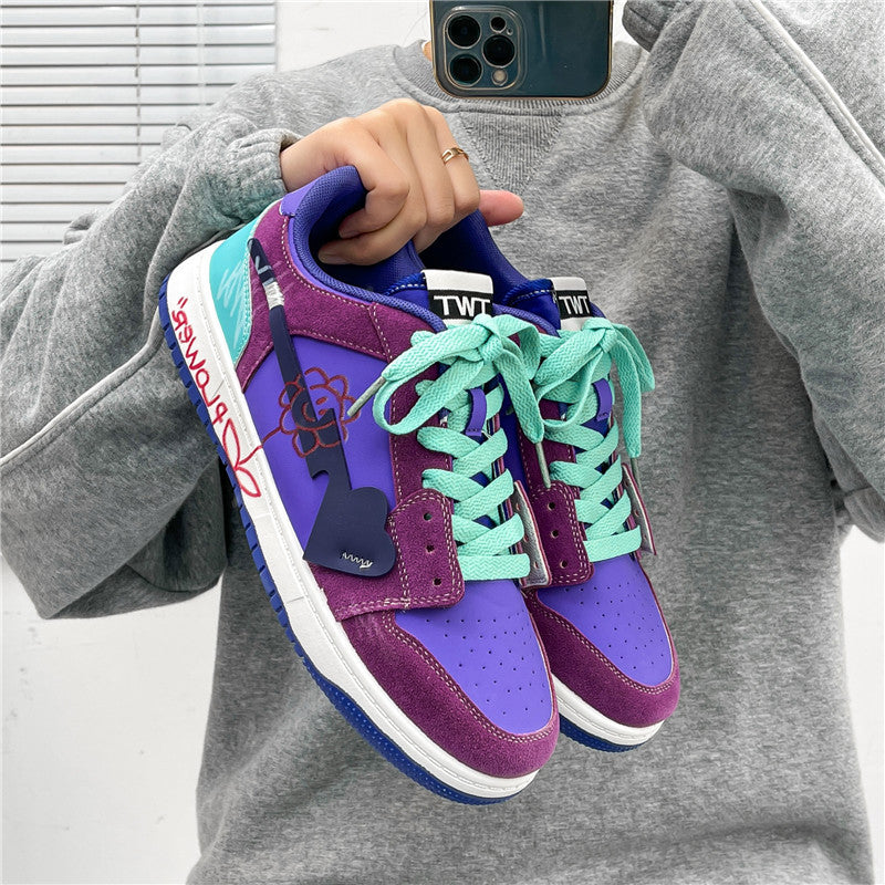 Herren Graffiti Sneaker – Bild 1 | LuxeStyle