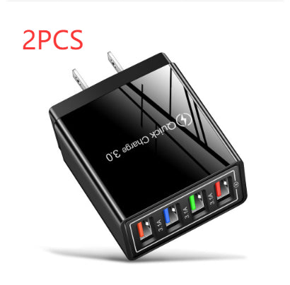 USB-Ladegerät mit 4 Ports und Quick Charge 3.0
