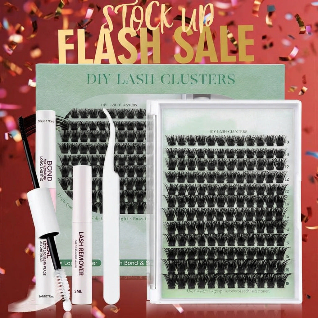 DIY Wimpern-Büschel-Set für voluminöse Wimpern
