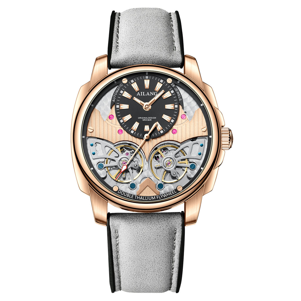 Automatische Herren-Armbanduhr mit Tourbillon