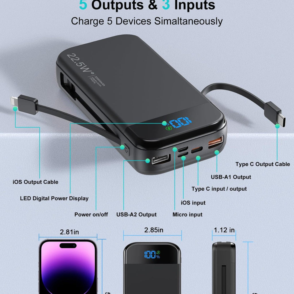 PSE Power Bank Fast Charge 32000mAh