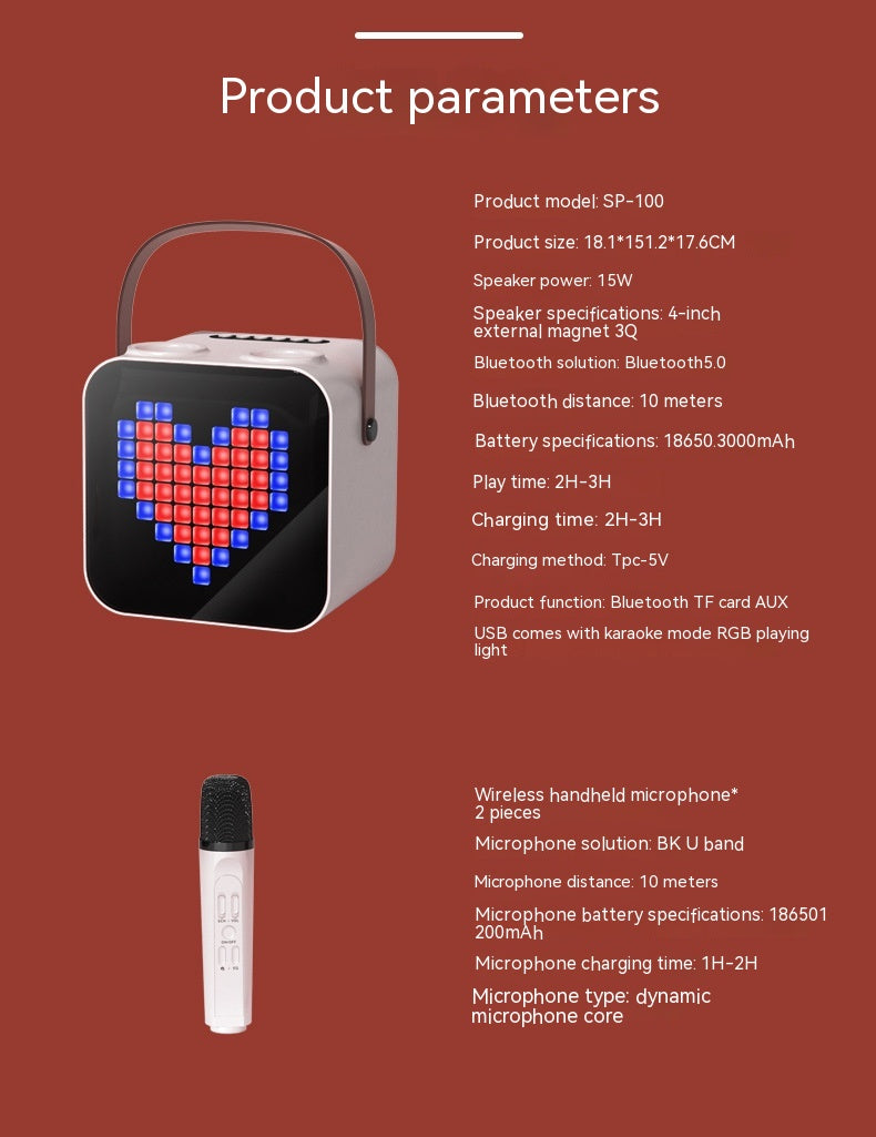 Bluetooth Speaker mit Dual-Mikrofon