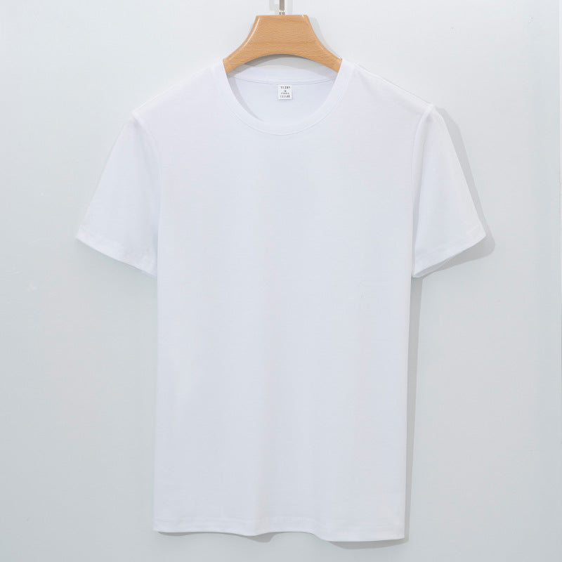 Herren-T-Shirt aus Mercerized Baumwolle