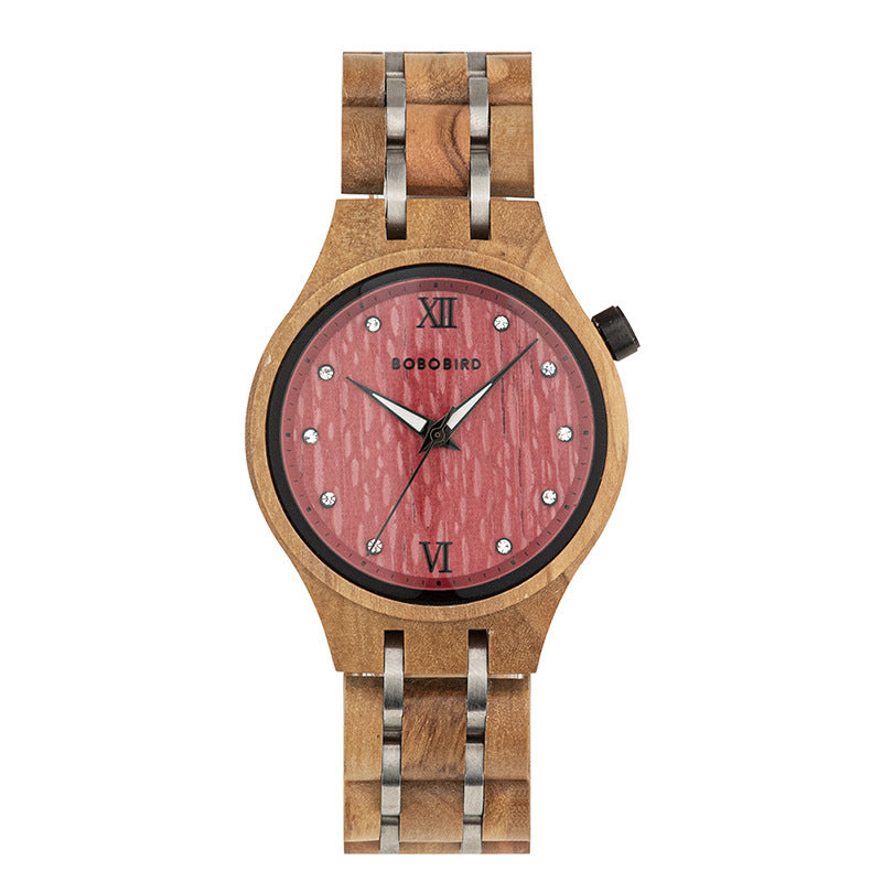 Holz-Armbanduhr für Jugend & Business