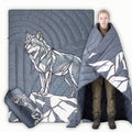 Wasserdichte Winddichte Campingdecke 200x140 cm