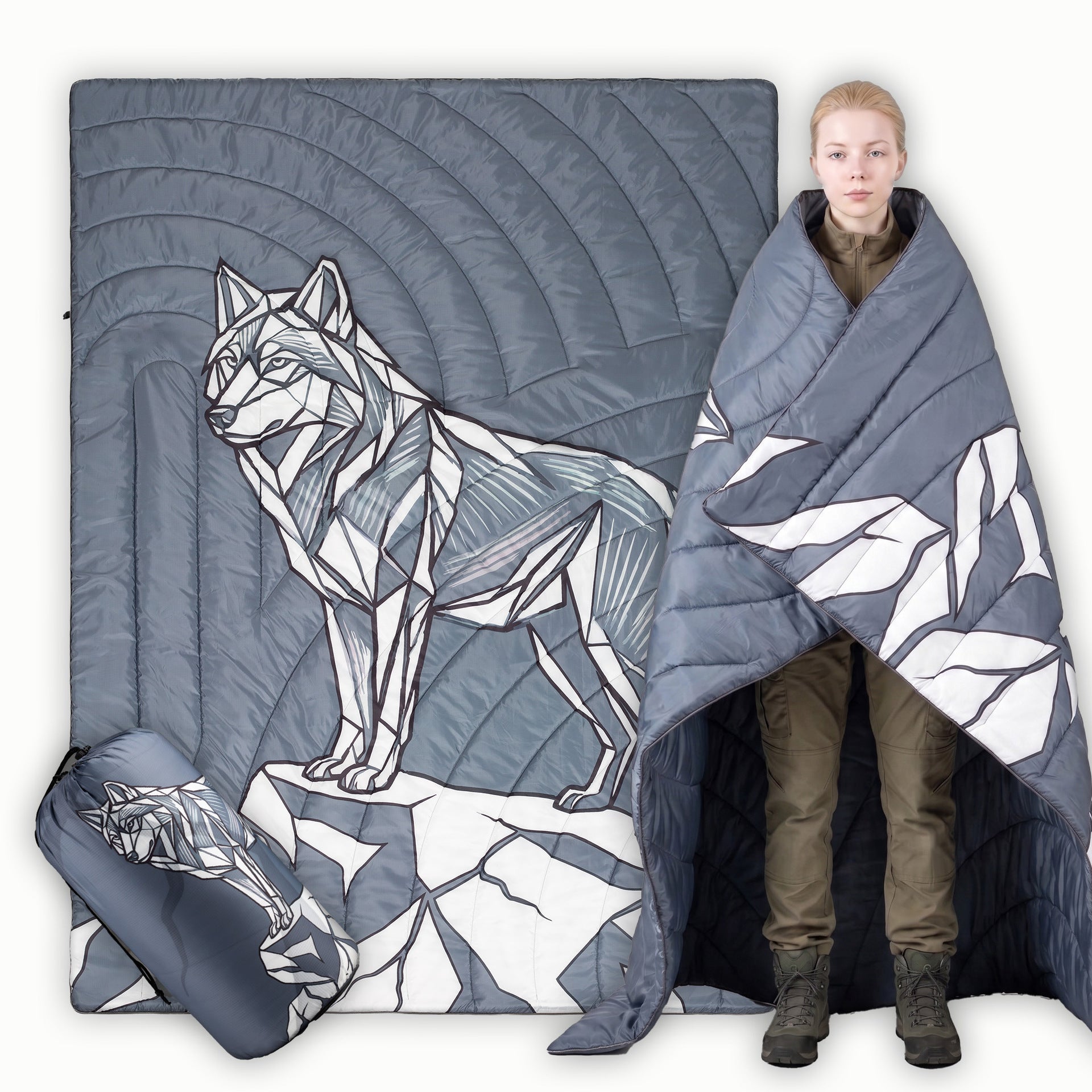 Wasserdichte Winddichte Campingdecke 200x140 cm