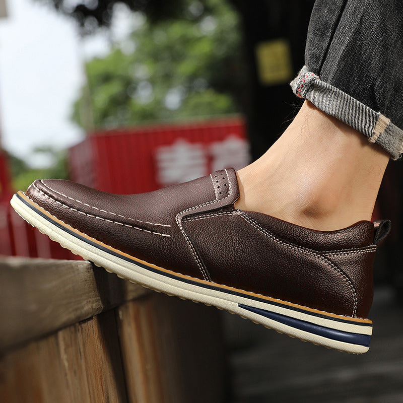 Handgenähte Leder Slipper – Bild 1 | LuxeStyle