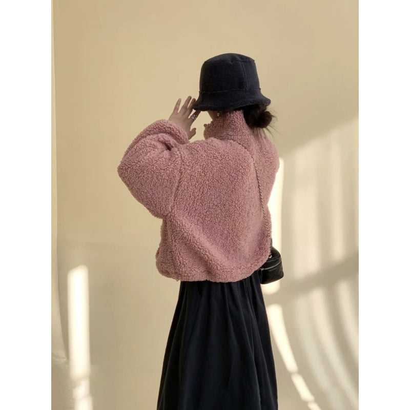 Eleganter Half-Zip Pullover mit Stehkragen