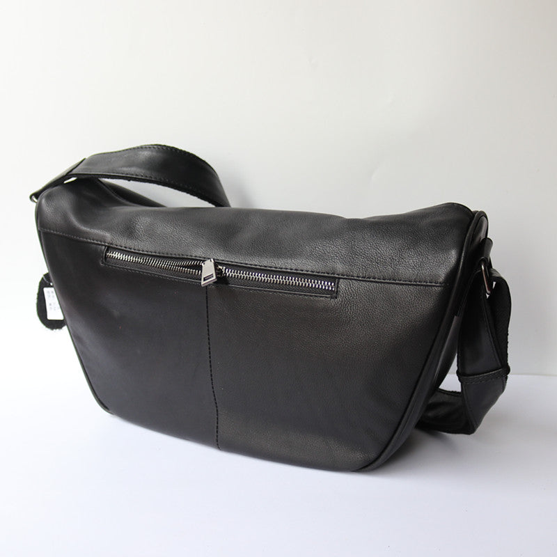 Grosses Soft-Leder Crossbody-Umhaengetaeschli – Bild 5 | LuxeStyle