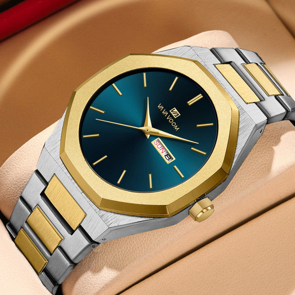 Herrenuhr Stahlkette Business Casual