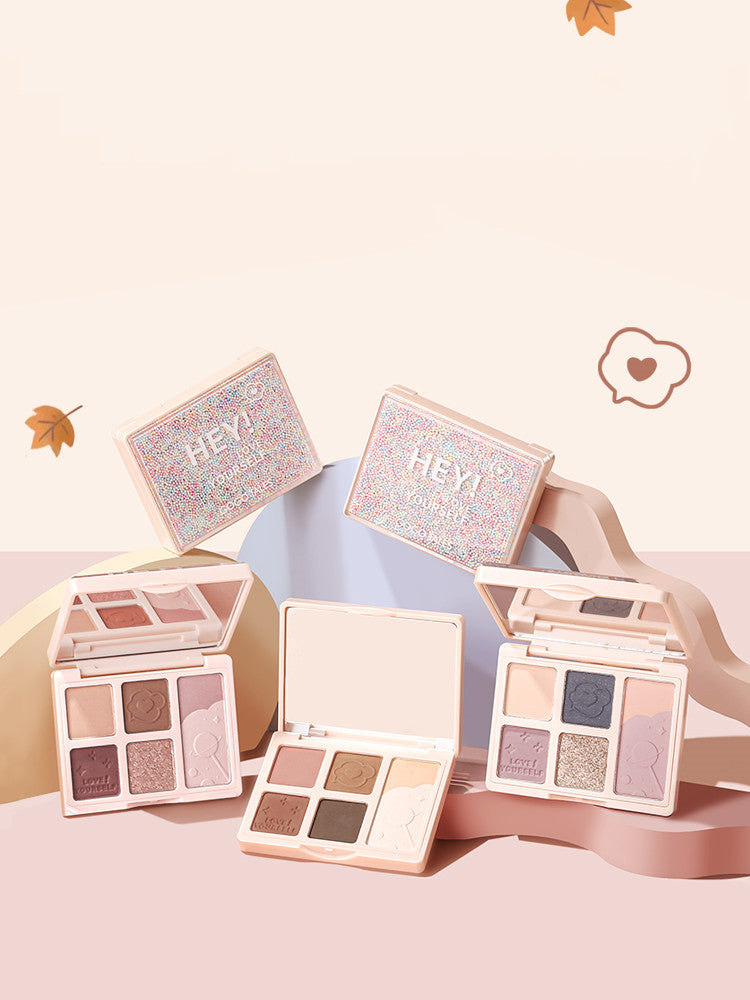 6-Farben-Lidschatten-Palette, matt – Bild 3 | LuxeStyle