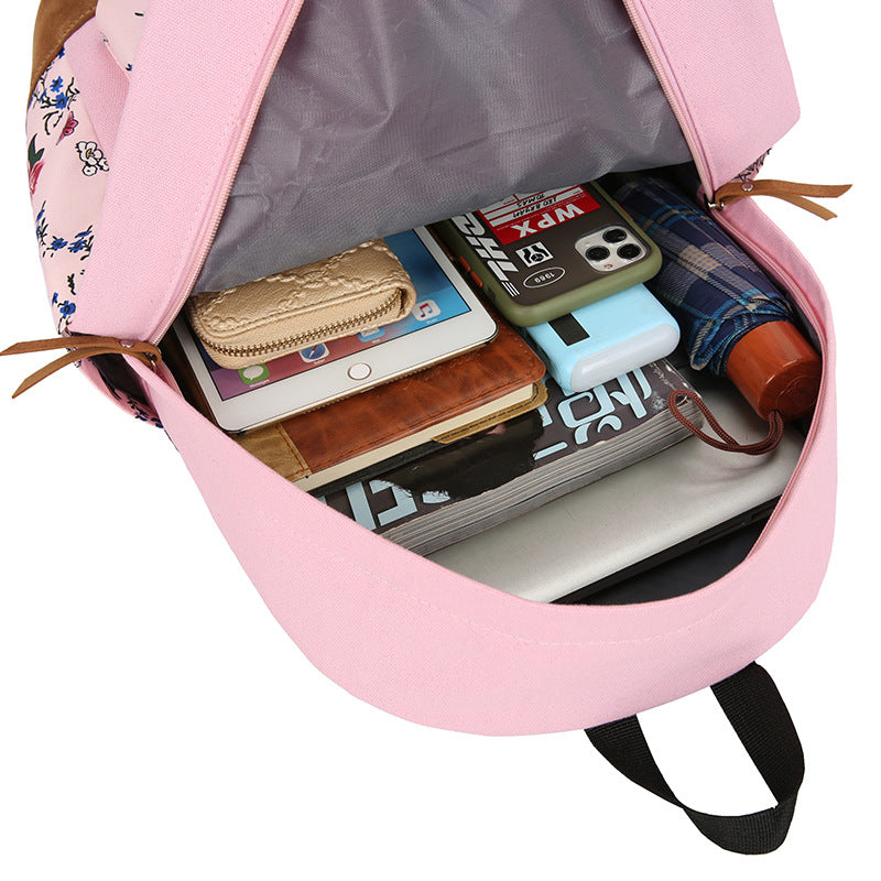 Floral-Shoulder-Rucksack – Bild 3 | LuxeStyle
