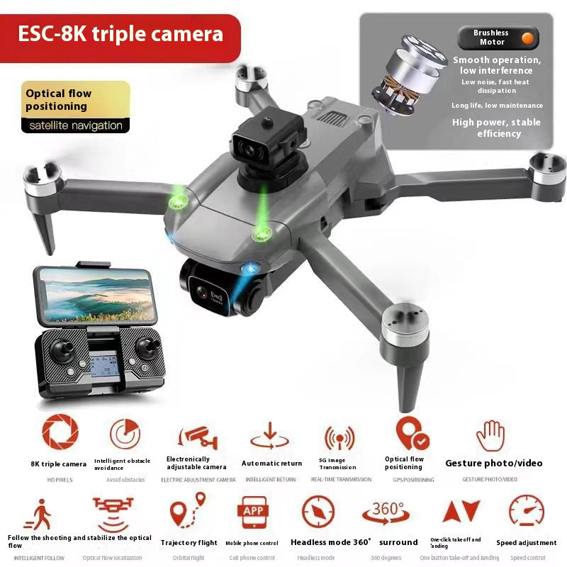 UAV 8K HD Quadrocopter mit intelligenter Hindernisvermeidung – Bild 11 | LuxeStyle