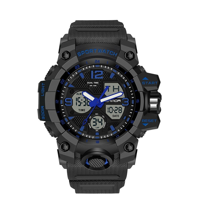 Coole elektronische Armbanduhr für Herren
